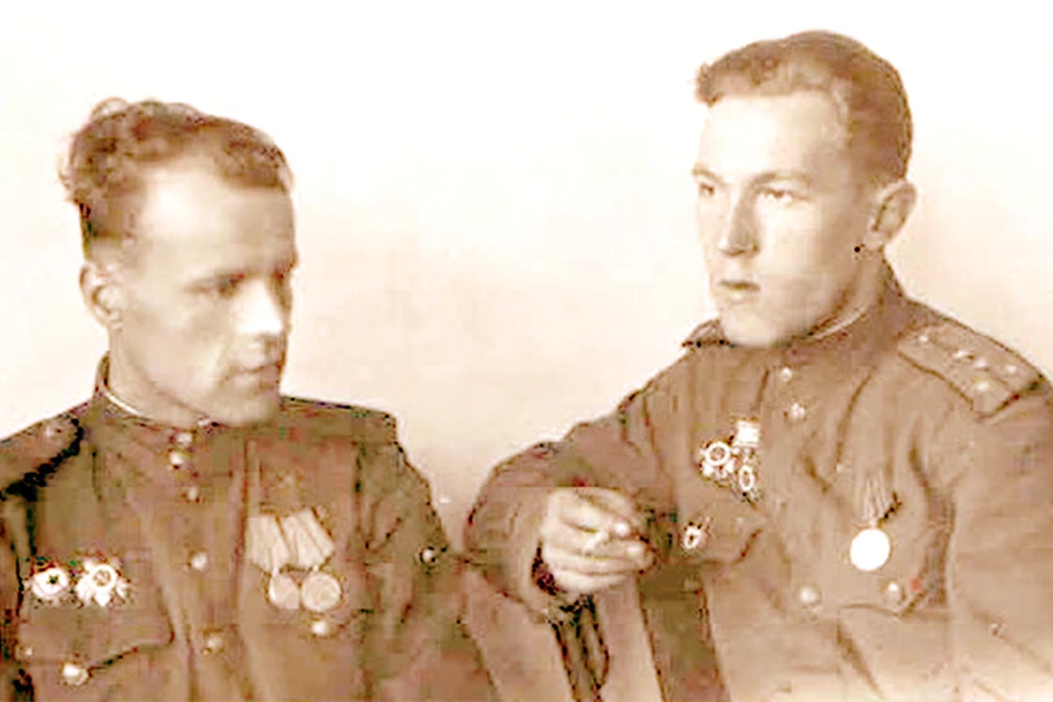 Анатолий Бельшин (справа) участвовал при взятии Кенигсберга, освобождал Польшу и Белоруссию.