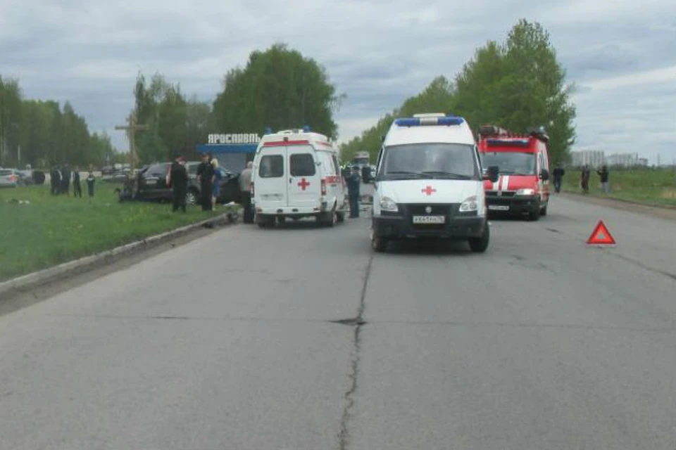 В Ярославле в ДТП погибли четыре человека. Фото: УГИБДД по Ярославской области.
