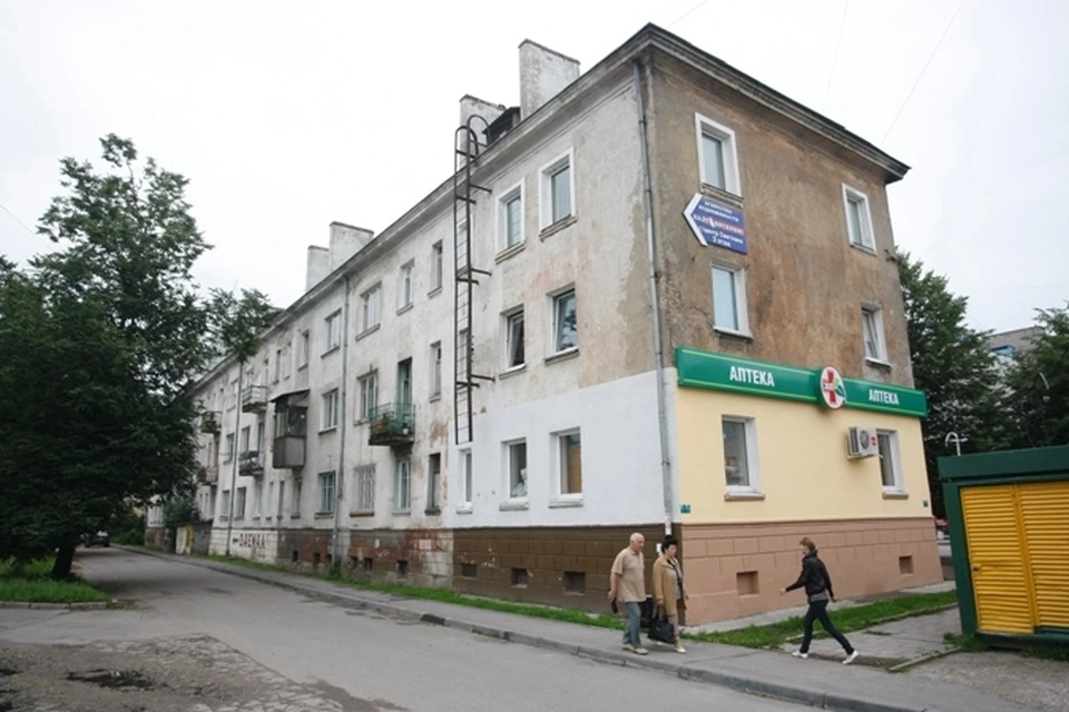 Этот дом на улице Батальной не видел капитального ремонта после окончания войны.