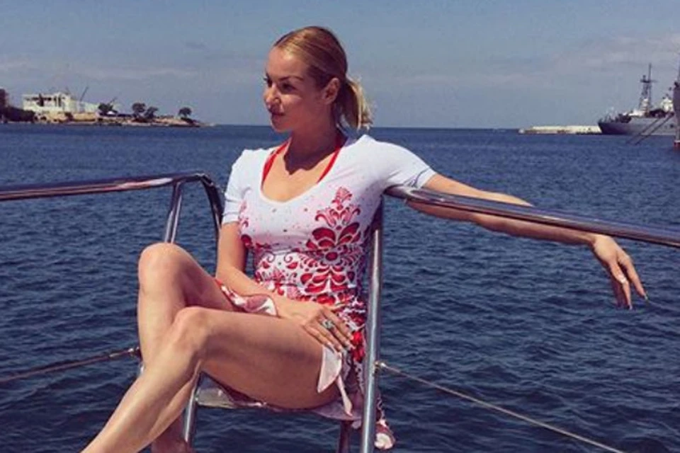 Анастасия Волочкова попрощалась с гостеприимным Крымом. Фото: Instagram.