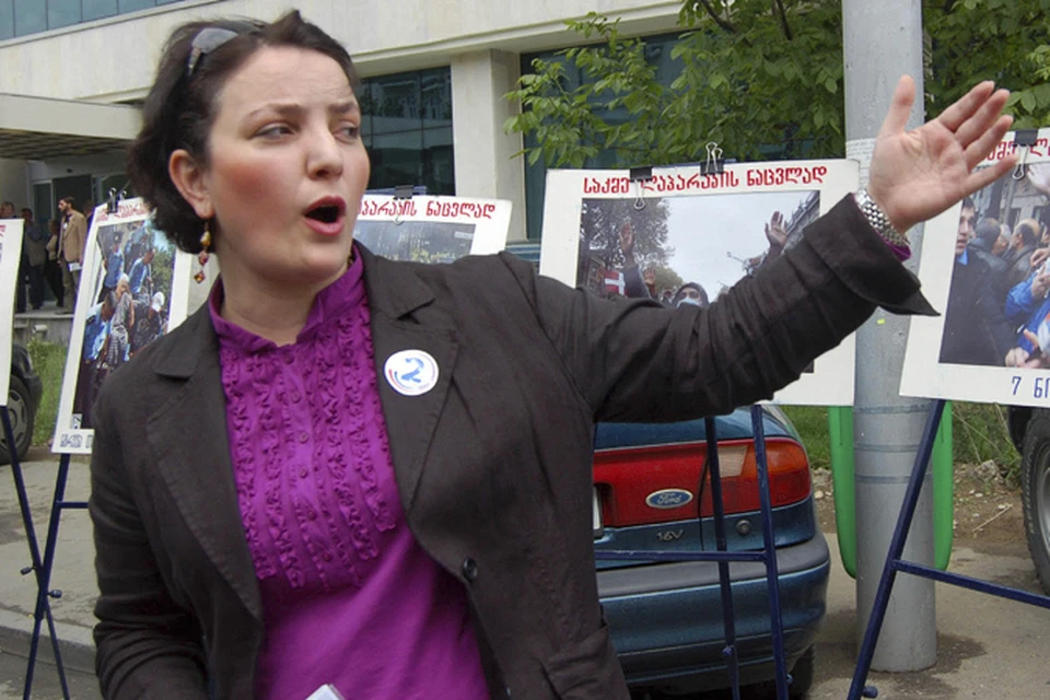 Тина Хидашели напомнила, что экс-президент Грузии объявлен на родине в розыск