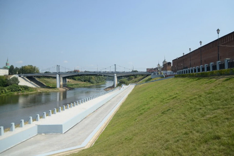 В Смоленске в Днепре зафиксировали исторический минимум уровня воды. Фото: admin-smolensk