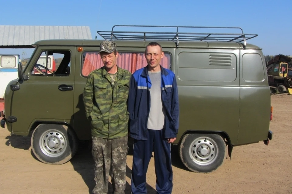 Слева направо Александр Маленьких и Николай Гришин