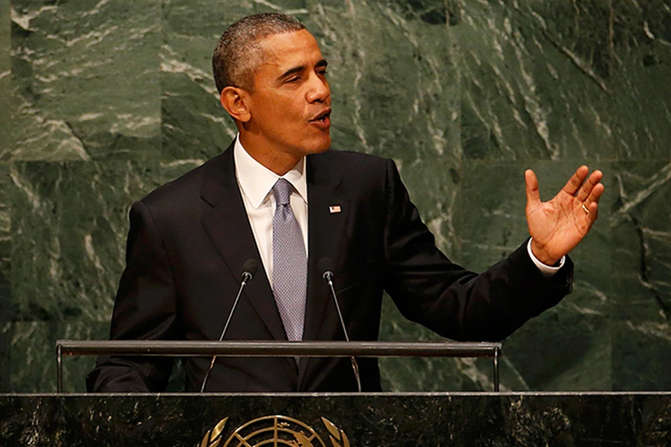 Одним из первых с трибуны ООН выступал Барак Обама