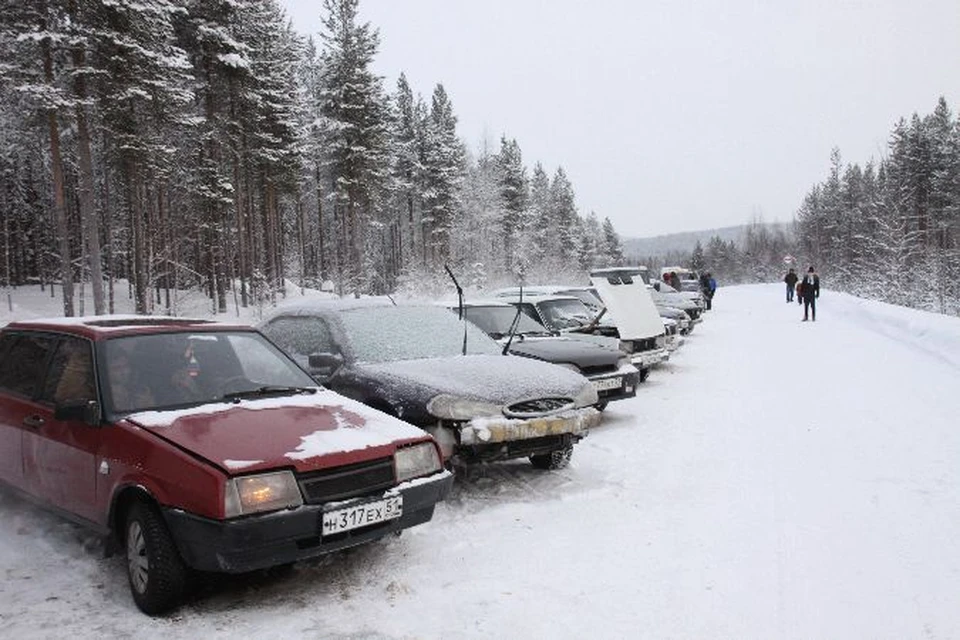Беженцев, едущих в Финляндию через Мурманскую область, не пугают даже лютые морозы
