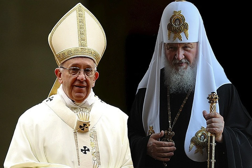 Историческое событие, которое так долго ждали, наконец свершится: Патриарх Кирилл и Папа Римский Франциск договорились о личной встрече