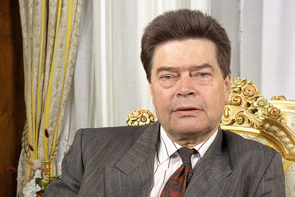 Борис Панкин в 1991 г. Фото Эдуарда Песова /Фотохроника ТАСС