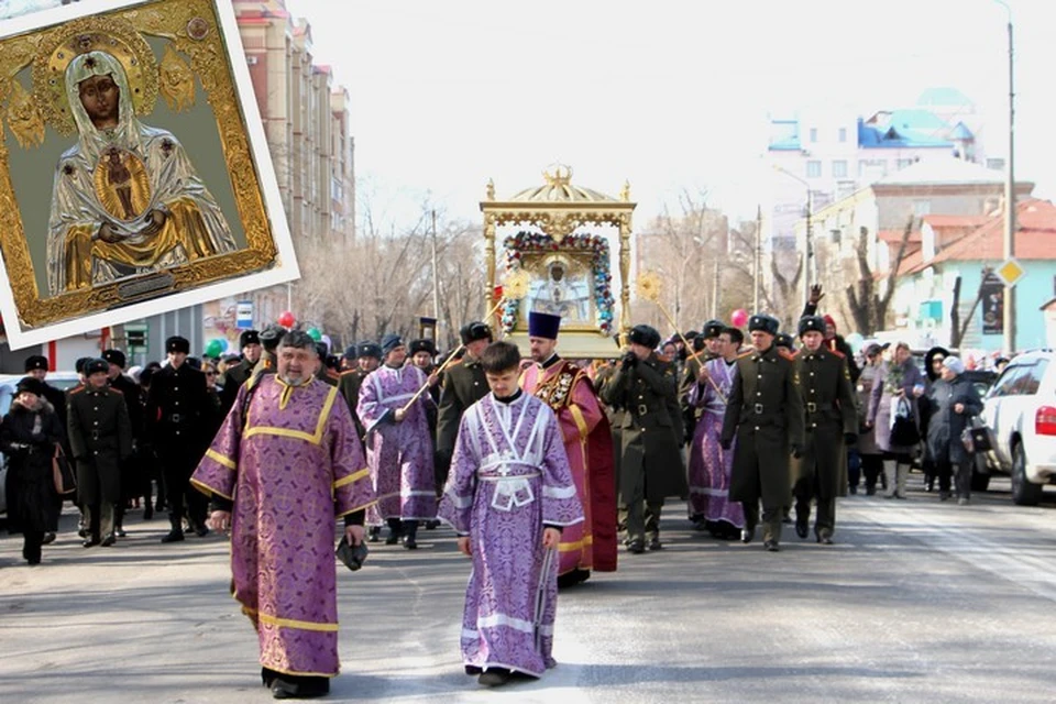 В честь Албазинской иконы в Благовещенске пройдет крестный ход.