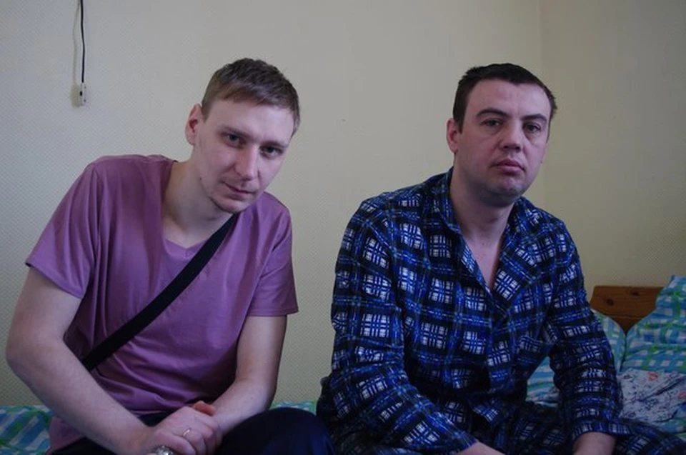Справа - Евгений Гуренко, слева - Александр Донов.