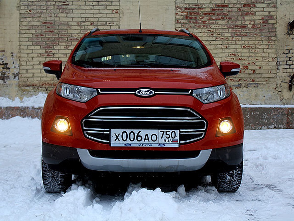 Тест-драйв KP.RU: Ford EcoSport с передним приводом - KP.RU