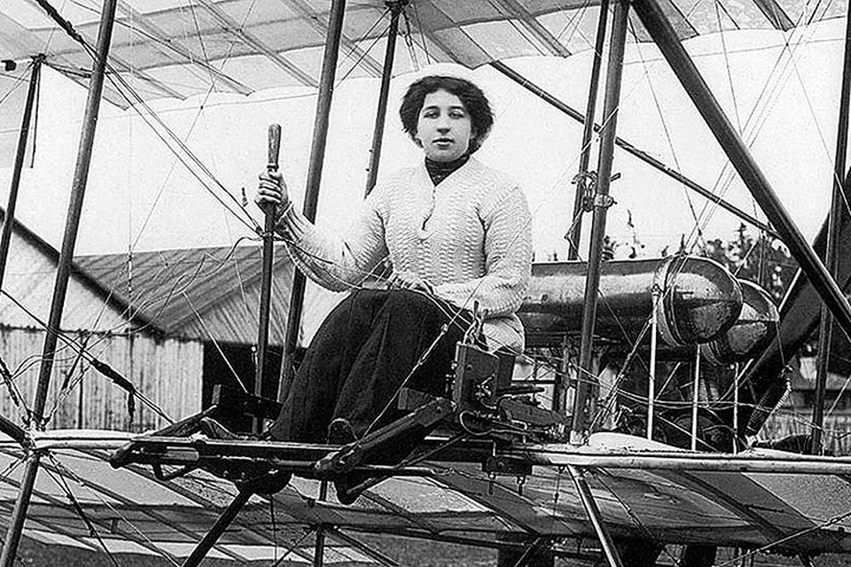 Одна из первых в мире женщин-пилотов Лидия Зверева. Фото: с сайта wikipedia.org