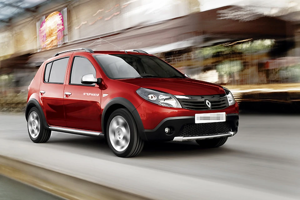 Renault Sandero Stepway первого поколения угнали в подмосковных Мытищах.