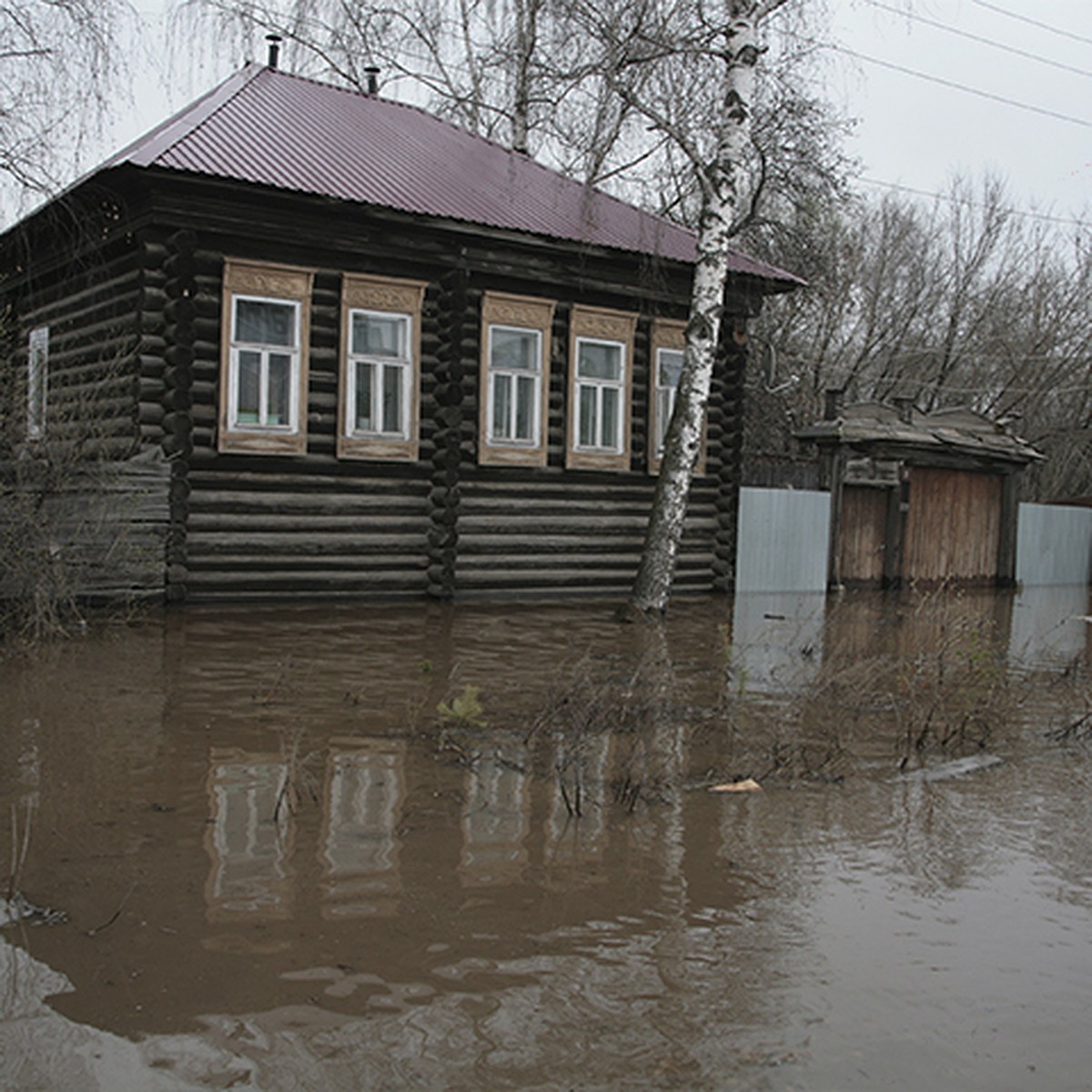 Чтобы «выплывать» из затопленного дома за едой и водой, ижевчанин купил  гидрокостюм - KP.RU