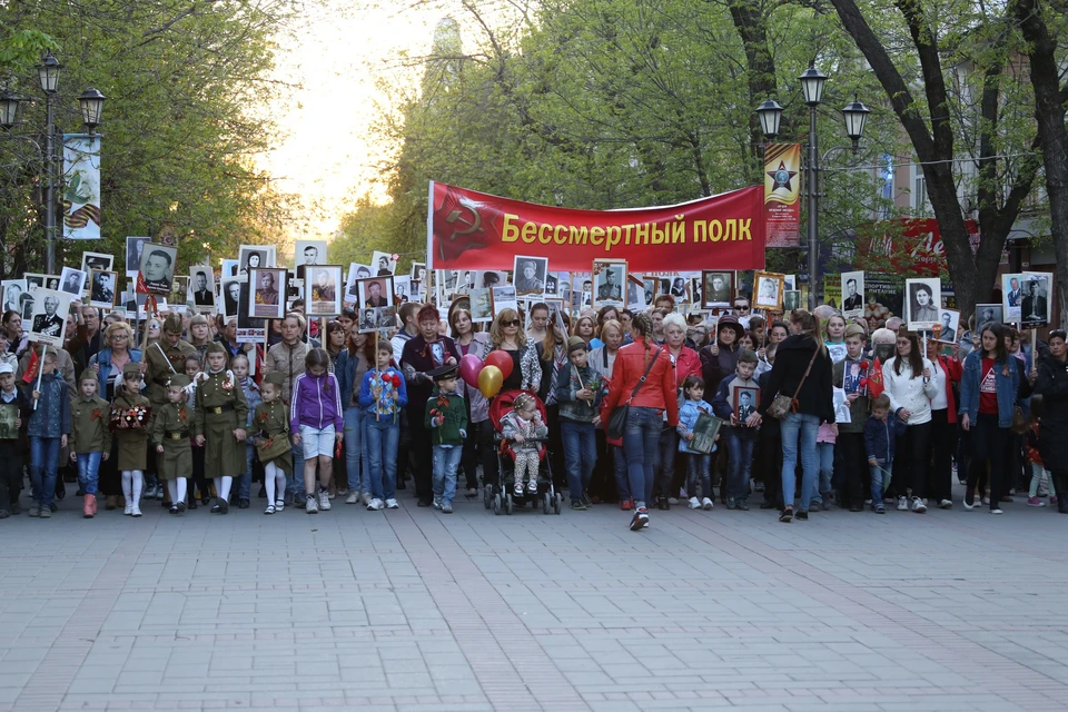 Бессмертный полк количество людей