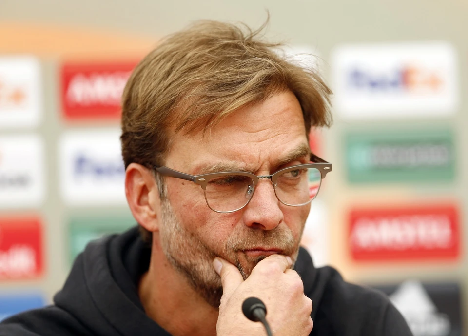 Главный тренер "Ливерпуля" Юрген Клопп за сутки до ответного поединка с "Вильярреалом" на пресс-конференции задумчив.