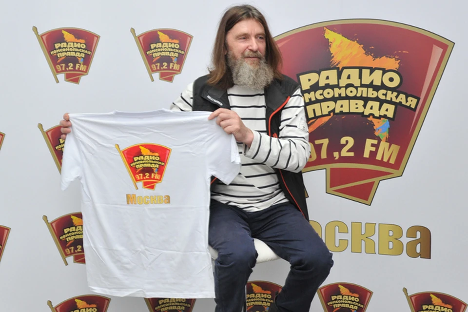 Легендарный путешественник Федор Конюхов пришел в гости к Радио «Комсомольская правда»