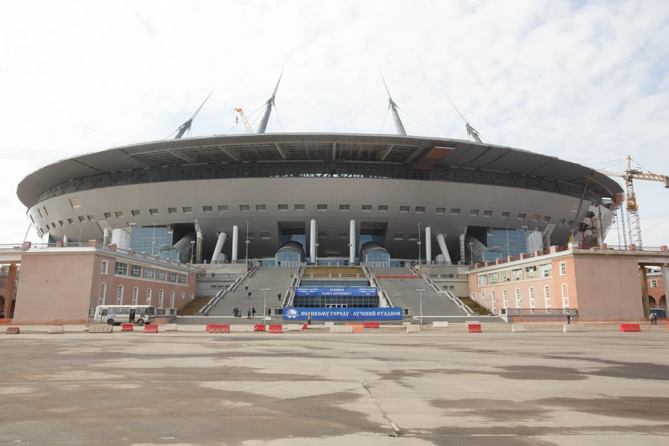 Стадион "Зенита" должны построить в этом году