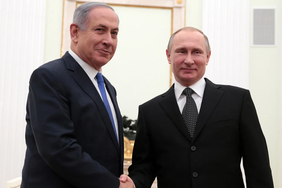 Биньямин Нетаньяху и Владимир Путин договорились о передаче Израилю военного трофея Фото: Михаил Метцель/ТАСС