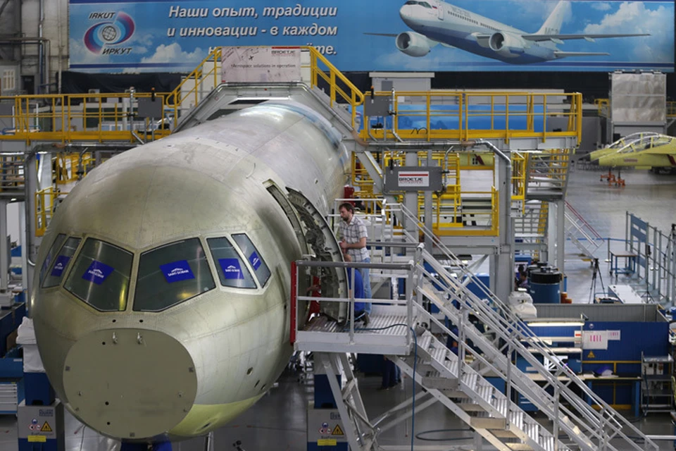 Российский МС-21 впервые взлетит в 2016 году Марина Лысцева/ТАСС