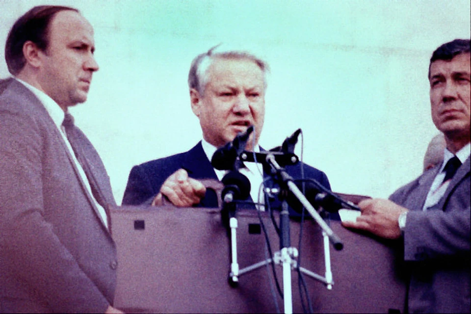 Борис Ельцин. 1991 год.