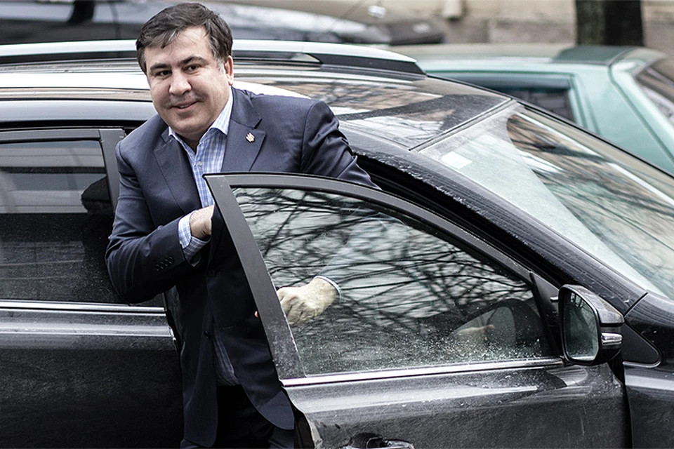 В Киеве у Саакашвили угнали дорогой внедорожник Toyota Land Cruiser