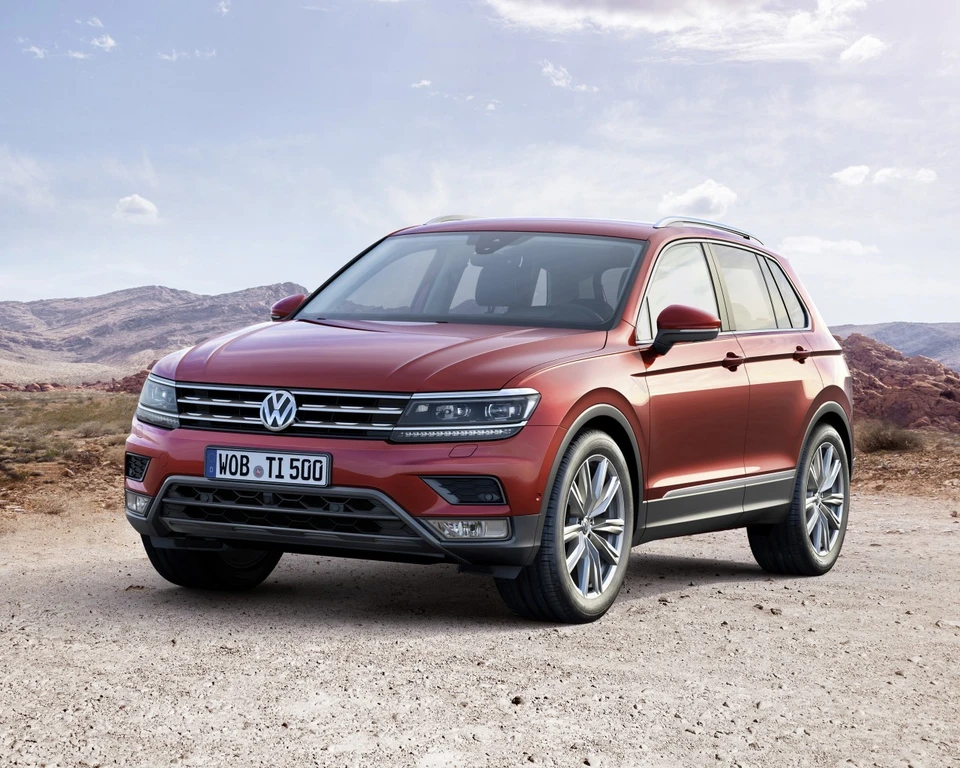 Новый Tiguan кардинально отличается от текущего поколения модели.