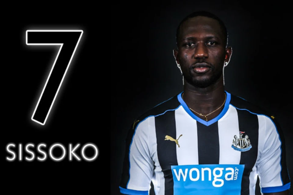 Мусса играл в "Ньюкасле" под 7-м номером. ФОТО: www.nufc.co.uk