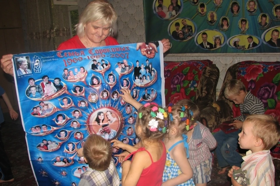 За свою жизнь Татьяна Сорокина воспитала 75 детей.