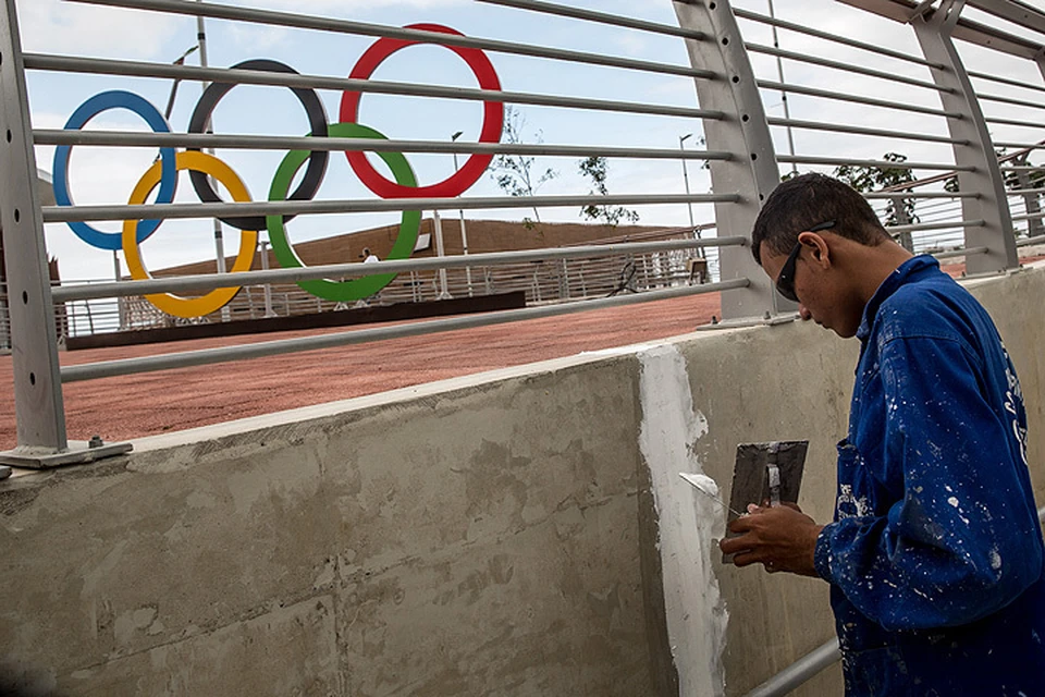 В олимпийском Рио слишком многое ещё не готово. ФОТО MICHAEL KAPPELER/dpa/ТАСС.