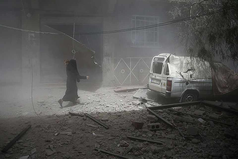 Столица Сирии Дамаск подвергся обстрелу