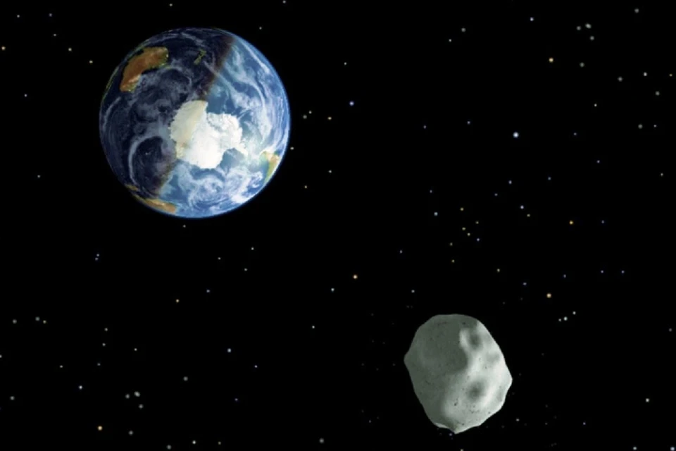 Астероид метил в Южный полюс, но не попал.