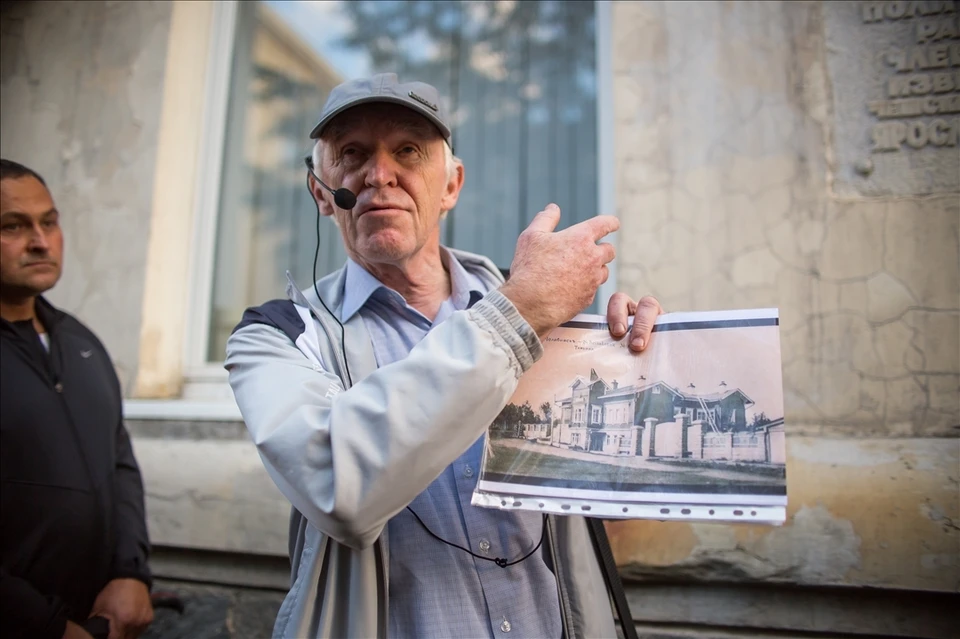 Краевед Юрий Латышев показал, как выглядело здание по ул. Тимирязева, где когда-то работал Гашек.