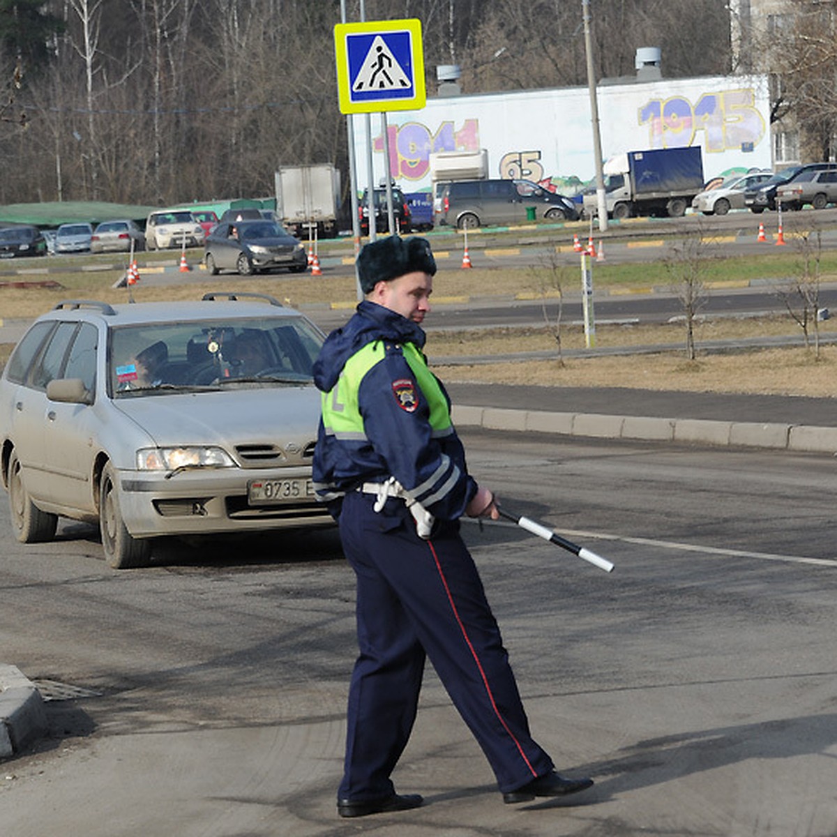 Не остановилась по требованию сотрудника дпс