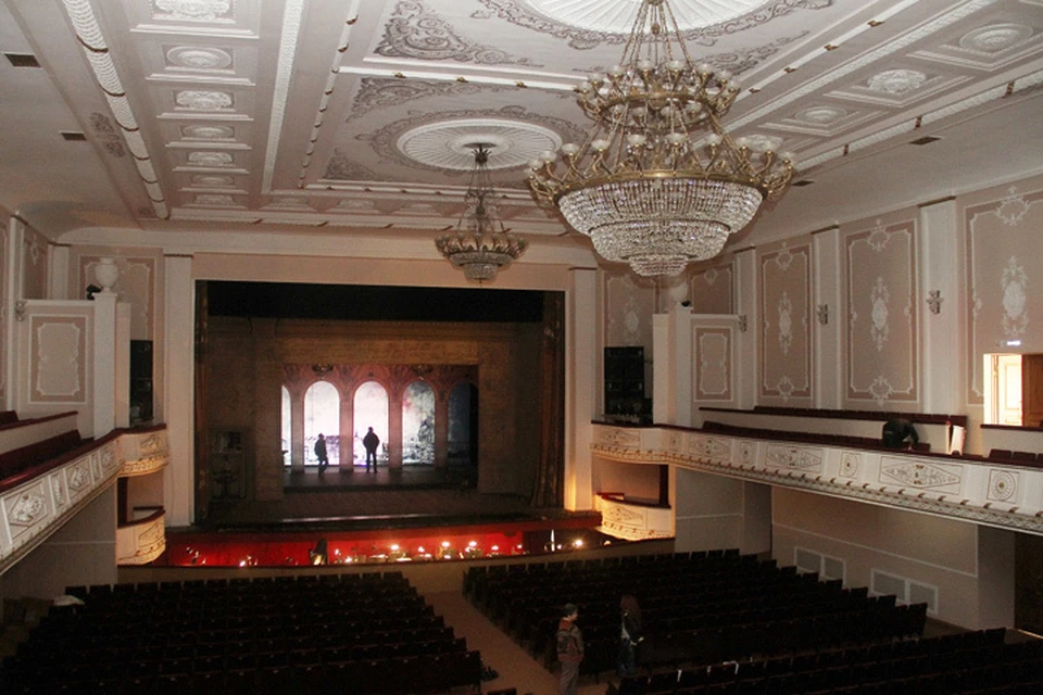 Театр имени пушкина фото зрительного зала