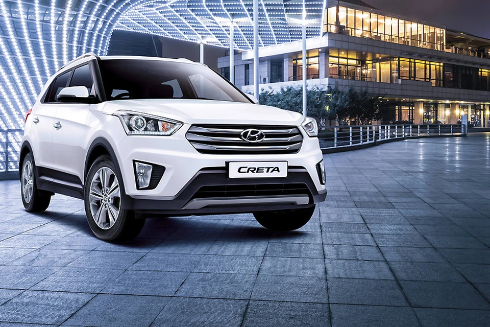 Creta - самый маленький из кроссоверов Hyundai.