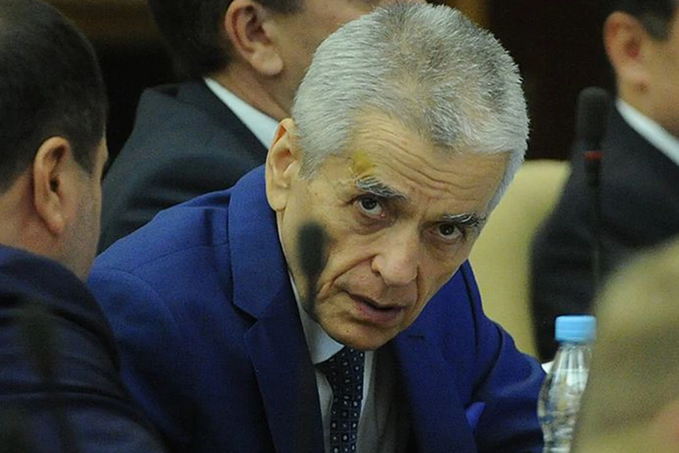 Геннадий Онищенко на первом заседании Госдумы