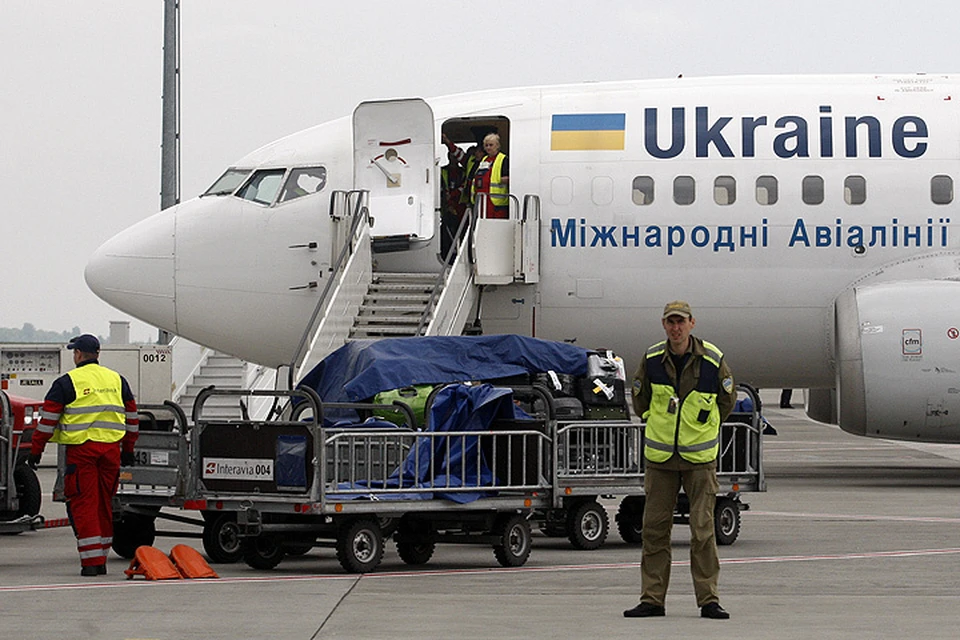 В Министерстве инфраструктуры Украины решили, что аэропорты должны отказаться от использования русского языка. ФОТО Zuma/TASS