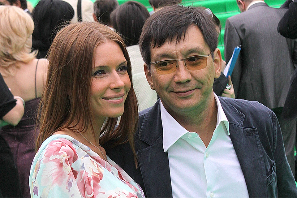 Егор Кончаловский и Любовь Толкалина в 2009 году.