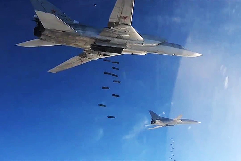 Ту-22М3 снова наведались в небо Сирии