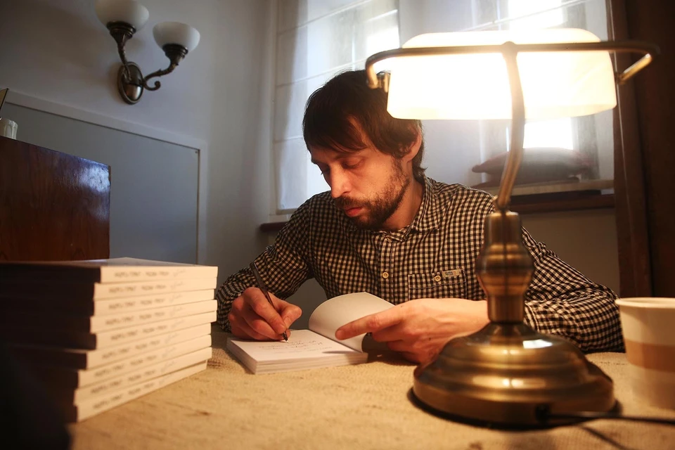 За час Горват подписал 160 книг