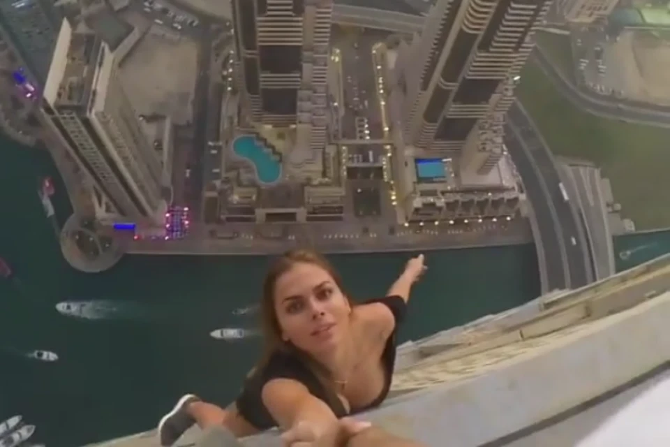 Виктория одинцова фото с небоскреба