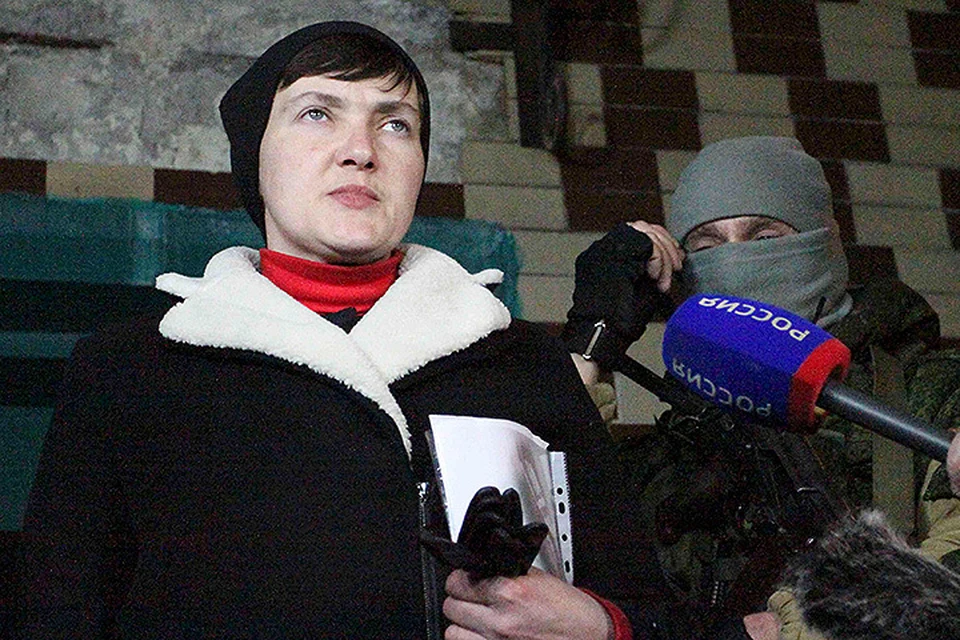 Надежда Савченко побывала в колонии в Макеевке, где находятся украинские военнопленные, и убедилась, что у них вполне сносные условия