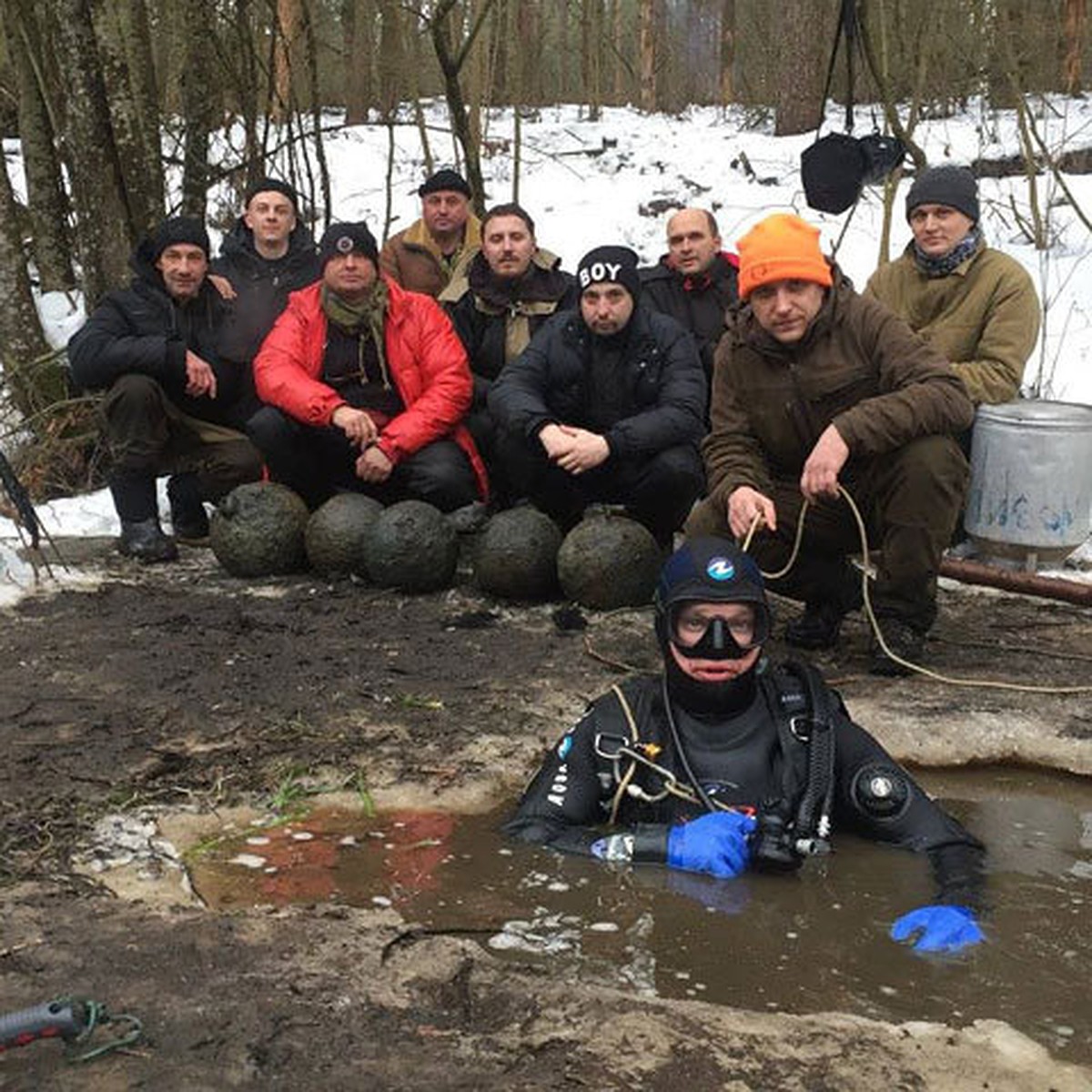 Дайверы-археологи: «У замка Жабер мы нашли уникальные ядра» - KP.RU