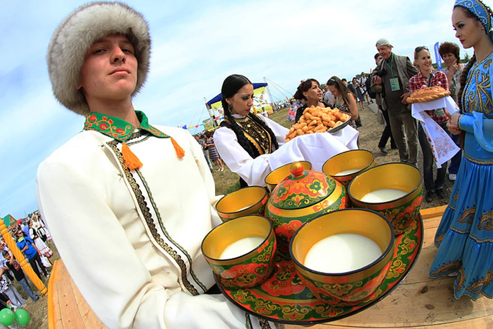 Башкирский кумыс картина