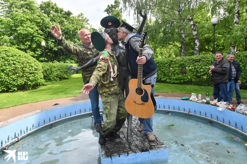 День пограничника, 28 мая 2022 года, в Москве, в парке Горького. Фото: Владимир ВЕЛЕНГУРИН.