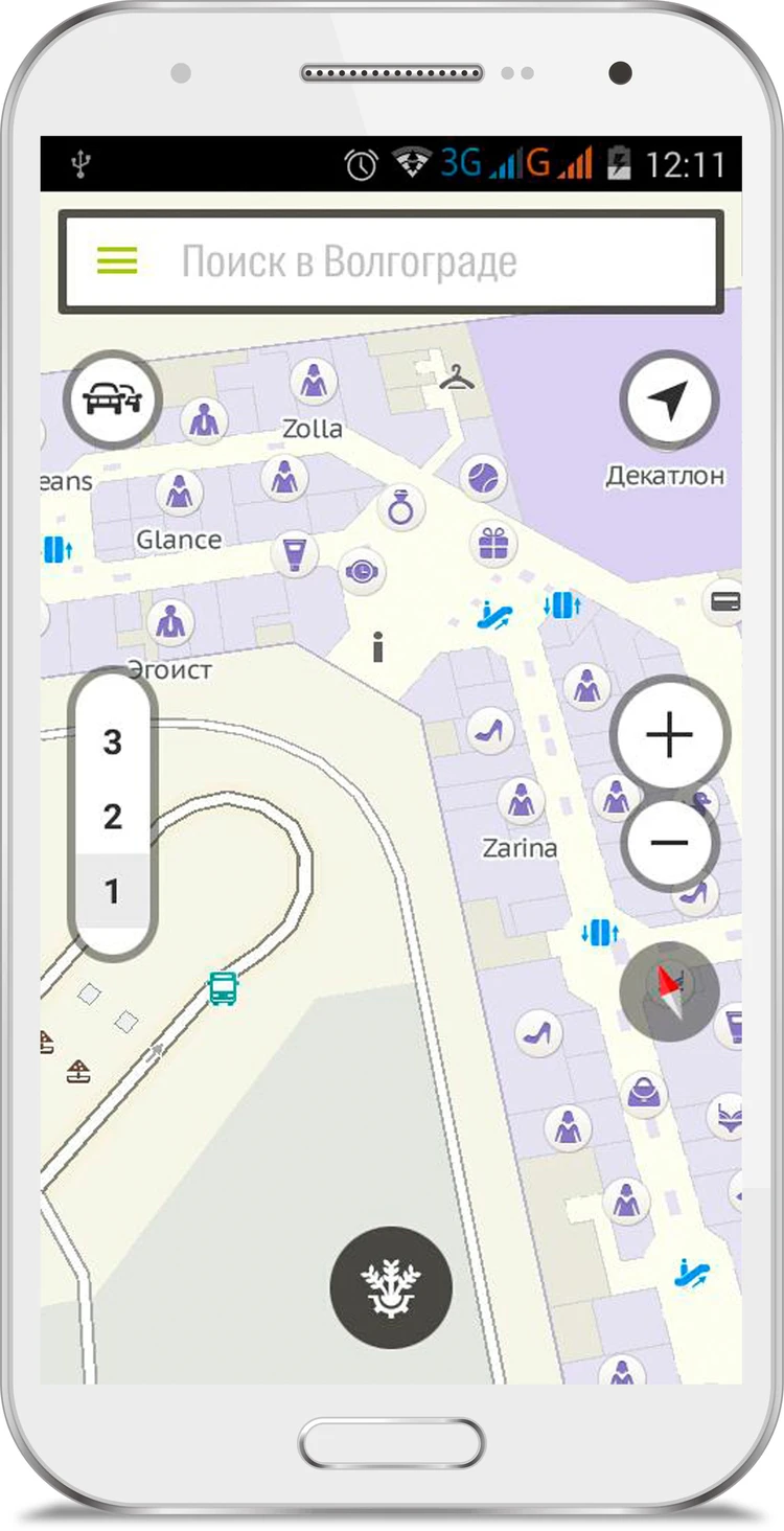 2ГИС добавил карты этажей волгоградских торговых центров - KP.RU