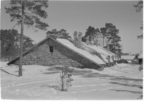 Гогланд зимой в 1940е годы