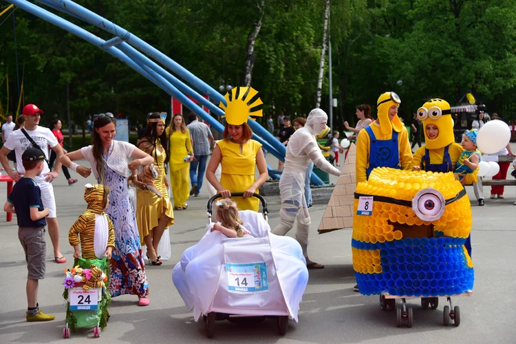 В Перми состоялся пятый парад колясок | Новости Перми