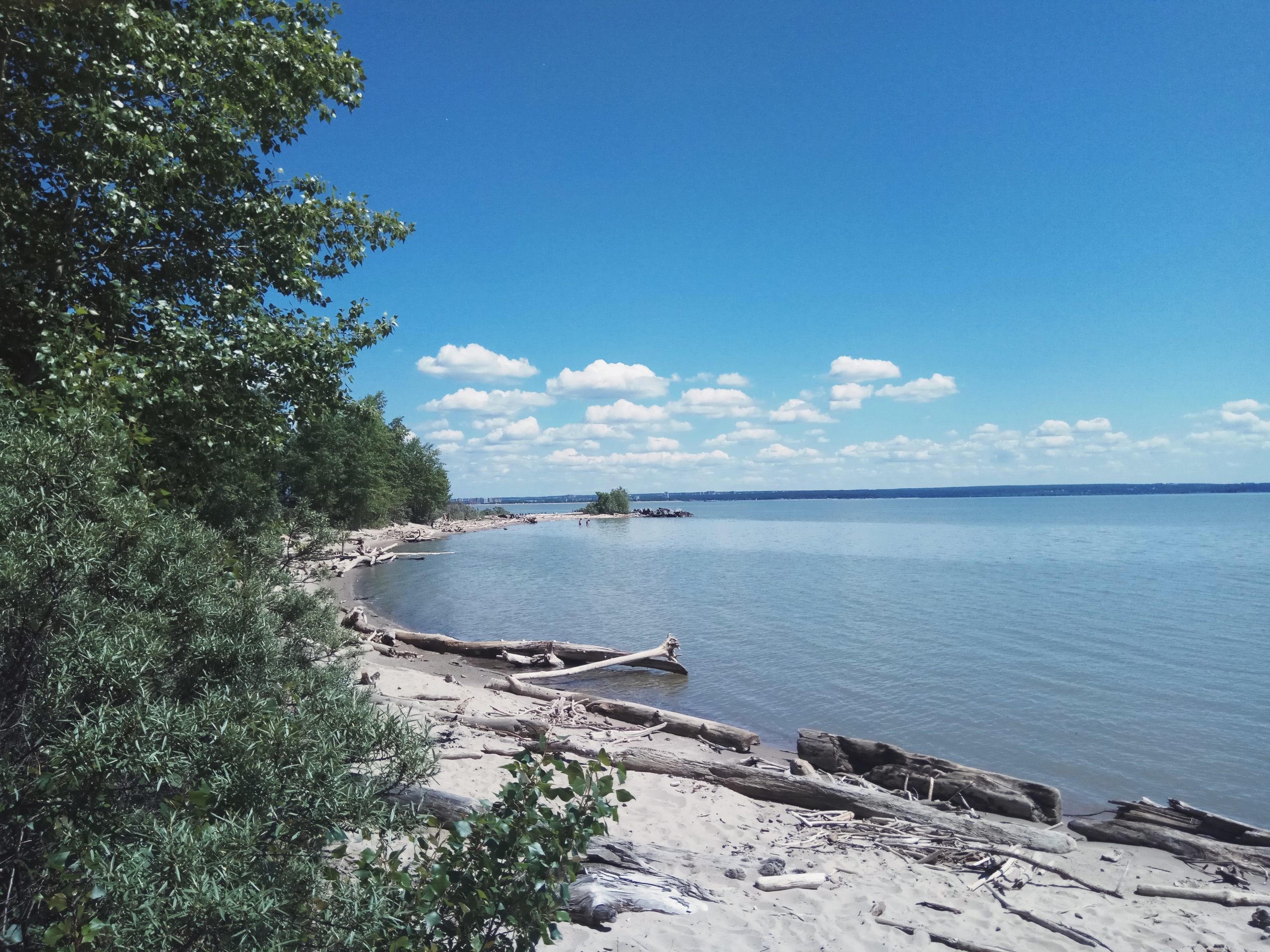 Сибирь встретила Александра вот такой красотой. Фото из личного архива героя материала.