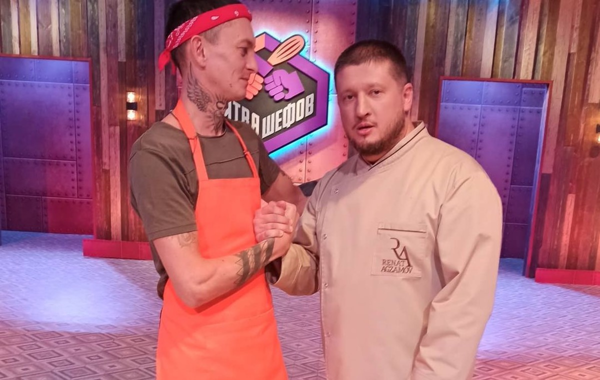 Павел Чеша с Ренатом Агзамовым. Фото: chef_chesha_